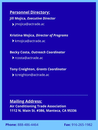 ACTA Metal Boosters personnel directory