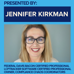Jennifer Kirkman, compliance expert and webinar presenter